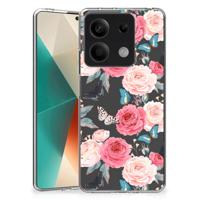 Xiaomi Redmi Note 13 5G | TPU Case | Butterfly Roses