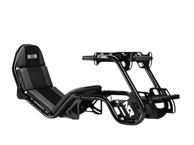 Next Level Racing F-GT Pro Formula and GT Racing Simulator Cockpit - Black Edition