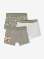 Set van 3 Disney® The Lion King boxershorts kaki - thumbnail