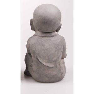 stonE'lite - Boeddha horen zien en zwijgen h25 cm Stone-Lite