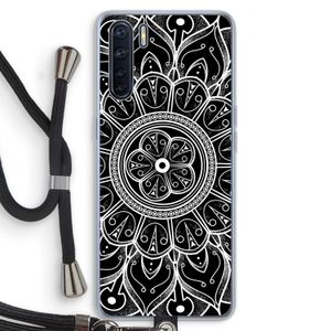 Roses Are Red: Oppo A91 Transparant Hoesje met koord