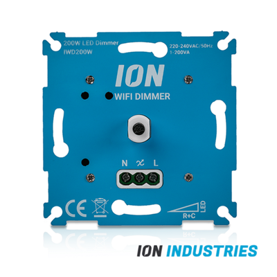 ION INDUSTRIES | LED Dimmer | WiFi (Tuya) | 0,3-200W | Fase-afsnijding (RC) | Ion Industries | Ion Industries | Ion Industries | Ion Industries