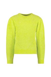 B.Nosy Meisjes trui gebreid - Kylie - Sharp groen