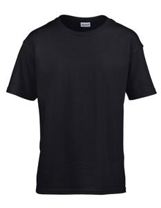 Gildan G64000K Softstyle® Youth T-Shirt - Black - XS (104/110)