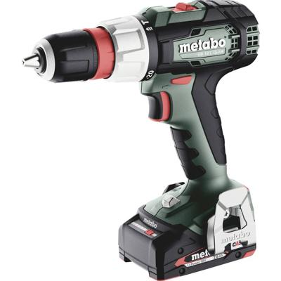 Metabo SB 18 L Quick 614054500 Accu-slagmoersleutel 60 Nm 18 V Aantal meegeleverde accus: 2 2 Ah Li-ion Brushless, Incl. koffer, Incl. 2 accus, Incl. lader