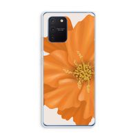 Orange Ellila flower: Samsung Galaxy Note 10 Lite Transparant Hoesje