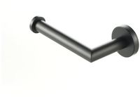 Geesa Nemox black toiletrolhouder