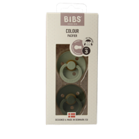 Fopspeen maat 3 sage/hunter green 2 pack 2 Stuks