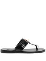 TOM FORD Brighton leather sandals - Noir