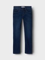 Name it winter jeansbroek jongens - blauw - slim fit - NkmSilas