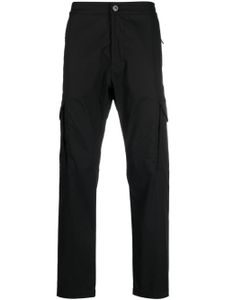 Stone Island pantalon fuselé à taille mi-haute - Noir