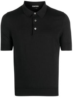TOM FORD polo à manches courtes - Noir