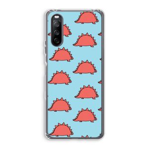 Dinosawrr: Sony Xperia 10 III Transparant Hoesje