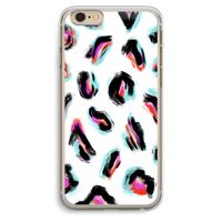 Cheetah color: iPhone 6 Plus / 6S Plus Transparant Hoesje