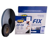 HPX Zip fix klittenband (haak) | Zwart | 20mm x 5m - Z2005H Z2005H