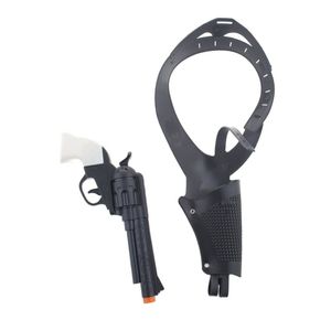 Verkleed speelgoed holster met een revolver/pistool voor kinderen