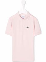 Lacoste Kids polo à logo brodé - Rose