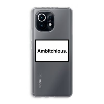 Ambitchious: Xiaomi Mi 11 Transparant Hoesje