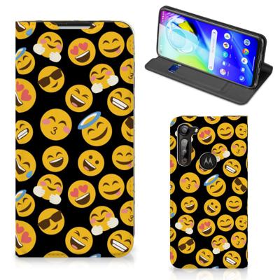 Motorola Moto G8 Power | Hoesje met Magneet | Emoji