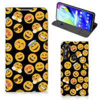 Motorola Moto G8 Power | Hoesje met Magneet | Emoji