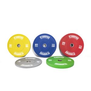 PTessentials CROSSFIT ECHO V2 Coloured Bumperplates