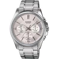 Casio ENTICER GENT Zilverkleurig Grijs (Ø 35 mm) Heren horloge