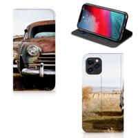 Apple iPhone 11 Pro Stand Case Vintage Auto