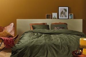 At Home by Beddinghouse At Home by BeddingHouse Cosy Corduroy Dekbedovertrek Groen 140 x 200/220 cm