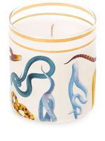 Seletti bougie Snakes en verre - Blanc