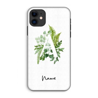 Green Brush: iPhone 11 Tough Case