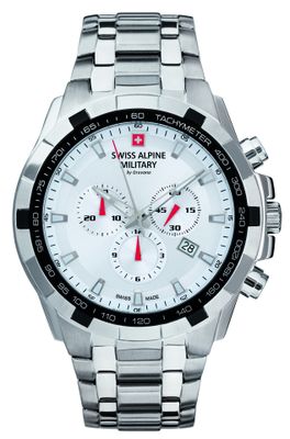 Swiss Alpine Military 7043.9132 heren horloge 46 mm