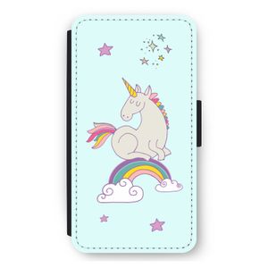 Regenboog eenhoorn: iPhone 12 mini Flip Hoesje