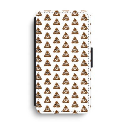 Poop emoji: iPhone XS Max Flip Hoesje