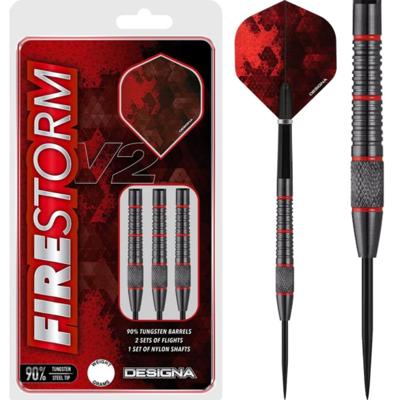Designa Firestorm V2 Knurled Zwart