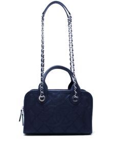 CHANEL Pre-Owned sac porté épaule Deauville (2015) - Noir