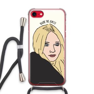 Ashley: iPhone SE 2020 Transparant Hoesje met koord