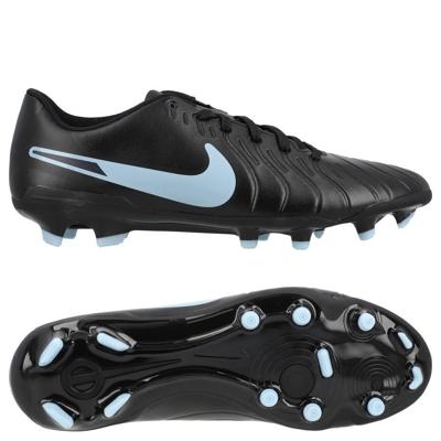 Nike Tiempo Legend 10 Club Gras / Kunstgras Voetbalschoenen (MG) Zwart Lichtblauw