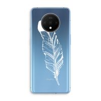 Pluim: OnePlus 7T Transparant Hoesje Pluim: OnePlus 7T Transparant Hoesje