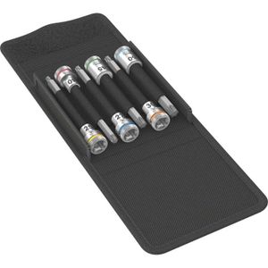 Wera 8767 B TORX HF 1 Zyklop Bitdoppen set TORX dopsleutel 6-delig, met vasthoudfunctie, 3/8"-aandrijving