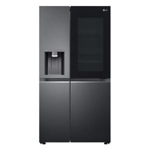 LG GSXV90MCAE amerikaanse koelkast Vrijstaand 635 l E Zwart