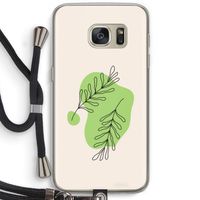 Beleaf in you: Samsung Galaxy S7 Transparant Hoesje met koord