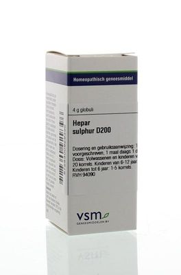 VSM Hepar sulphur D200 (4 gr)