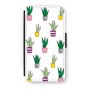 Sanseveria: iPhone X Flip Hoesje