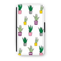 Sanseveria: iPhone X Flip Hoesje Sanseveria: iPhone X Flip Hoesje