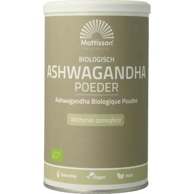 Mattisson Ashwagandha poeder withania somnifera bio