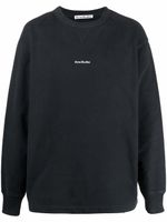 Acne Studios sweat à logo imprimé - Noir