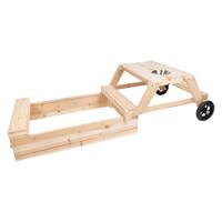 Small Foot - zandbak met zitgedeelte en moddertafel