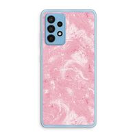Abstract Painting Pink: Samsung Galaxy A52 Transparant Hoesje