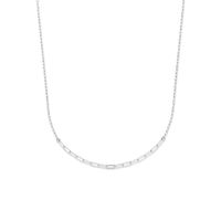 Ketting Paperclipschakel zilver 3,2 mm 40 + 4 cm