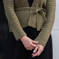 Yarn and Colors Summer Hill Cardigan Haakpakket 090 Olive L